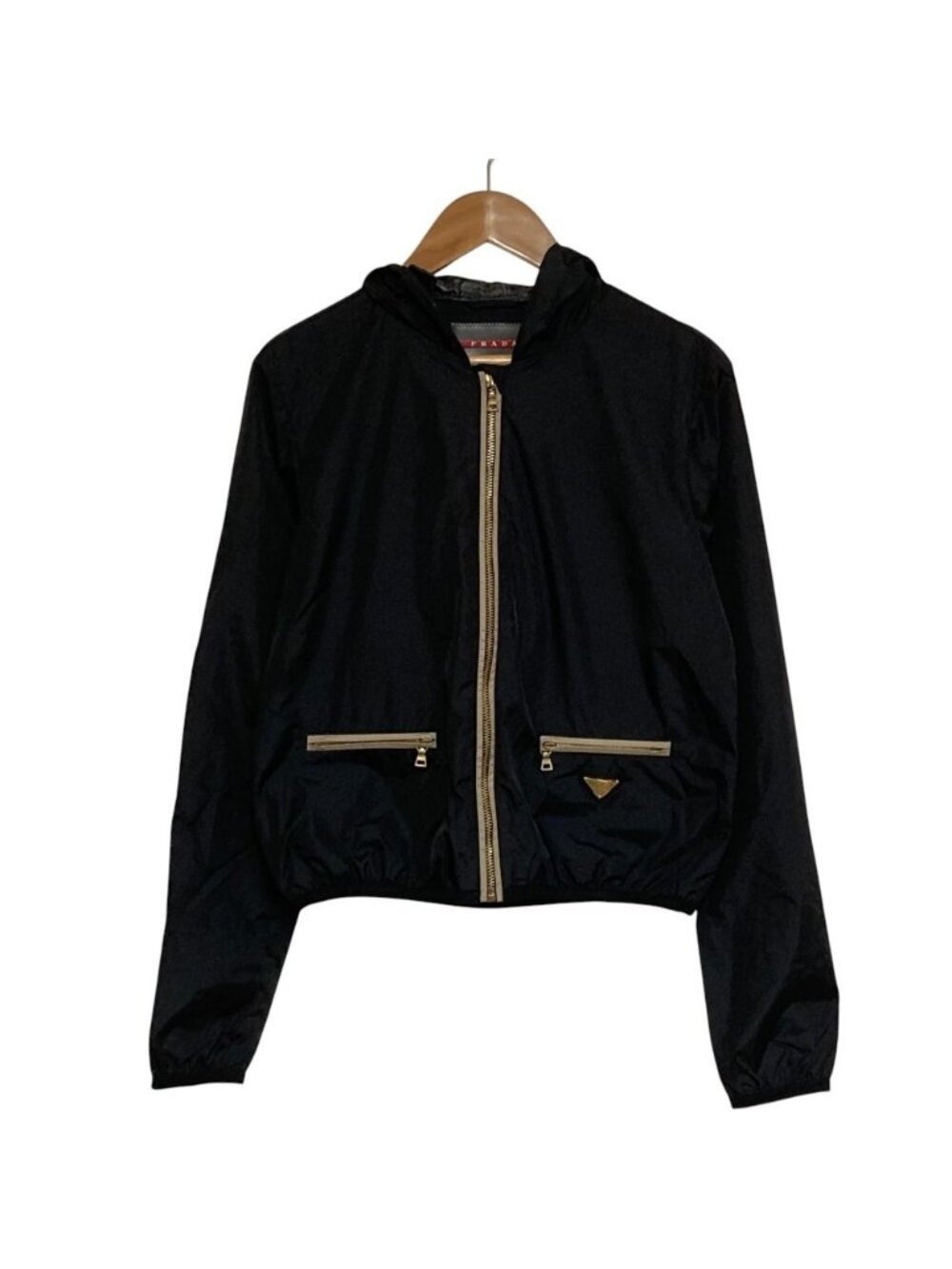 Prada Sport Plada Black 40 Hoodie